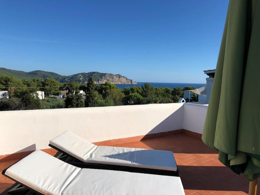 فيلا Casa En Ibiza Con Vistas Increibles En Playa Des Figueral المظهر الخارجي الصورة