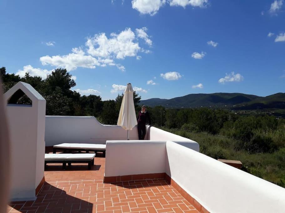 فيلا Casa En Ibiza Con Vistas Increibles En Playa Des Figueral المظهر الخارجي الصورة